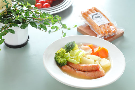 ソーセージまるごとポトフ